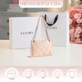 Hộp quà tặng túi đeo chéo nữ Yuumy YN280 Màu Hồng dâu 