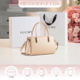  Hộp quà tặng túi đeo chéo nữ Yuumy YN283 Màu Kem 