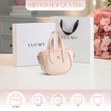  Hộp quà tặng túi đeo chéo nữ Yuumy YN290 Màu Hồng dâu 