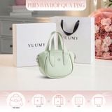  Hộp quà tặng túi đeo chéo nữ Yuumy YN290 Màu Xanh ngọc 