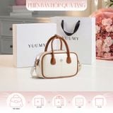  Hộp quà tặng túi đeo chéo nữ Yuumy YN303 Màu Trắng Ngọc trai 