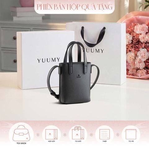 Hộp quà tặng túi đeo chéo nữ Yuumy YN305 Màu Đen