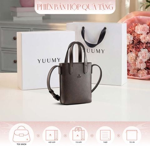 Hộp quà tặng túi đeo chéo nữ Yuumy YN305 Màu Nâu