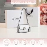  Hộp quà tặng túi đeo chéo nữ Yuumy YN312 Màu Bạc 