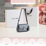  Hộp quà tặng túi đeo chéo nữ Yuumy YN312 Màu Đen Ngọc trai 