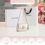  Hộp quà tặng túi đeo chéo nữ Yuumy YN312 Màu Trắng Ngọc trai 
