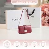  Hộp quà tặng túi đeo chéo nữ Yuumy YN316 Màu Đỏ 