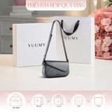  Hộp quà tặng túi đeo chéo nữ Yuumy YN322 Màu Đen 