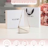 Hộp quà tặng túi đeo chéo nữ Yuumy YN322 Màu Trắng 