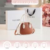  Hộp quà tặng túi đeo chéo nữ Yuumy YN325 Màu Trắng 