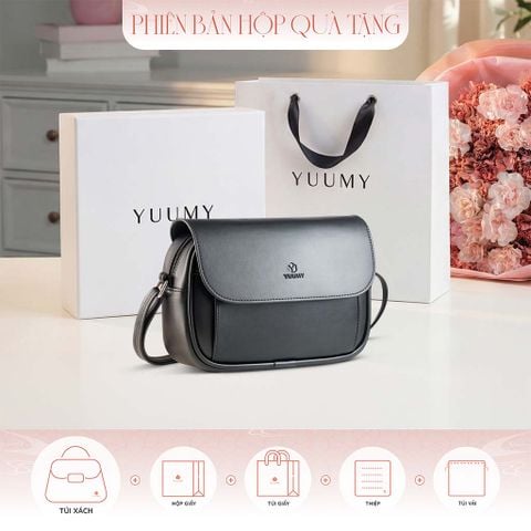 Hộp quà tặng túi đeo chéo nữ Yuumy YN332 Màu Đen