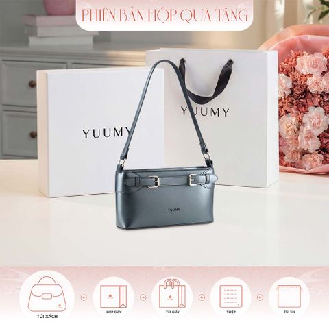 Hộp quà tặng túi đeo vai nữ Yuumy YN333 Màu Đen ngọc trai
