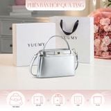  Hộp quà tặng túi đeo chéo nữ Yuumy YN336 Màu Bạc 
