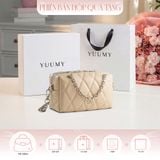  Hộp quà tặng túi đeo chéo nữ Yuumy YN339 Màu Kem 