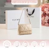  Hộp quà tặng túi đeo vai nữ Yuumy YN353 Màu Kem 