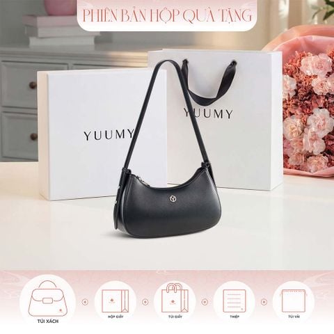 Hộp quà tặng túi đeo vai nữ Yuumy YN358 Màu Đen