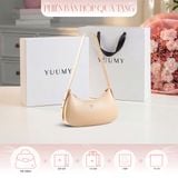  Hộp quà tặng túi đeo vai nữ Yuumy YN358 Màu Kem 