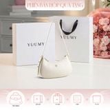  Hộp quà tặng túi đeo vai nữ Yuumy YN358 Màu Trắng 
