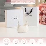  Hộp quà tặng túi đeo vai nữ Yuumy YN360 Màu Trắng 