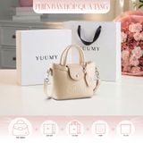  Hộp quà tặng túi xách nữ Yumy YTX113 Màu Kem 