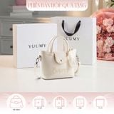  Hộp quà tặng túi xách nữ Yumy YTX113 Màu Trắng 