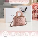  Hộp quà tặng túi xách nữ Yuumy YTX24 Màu Hồng Đất 