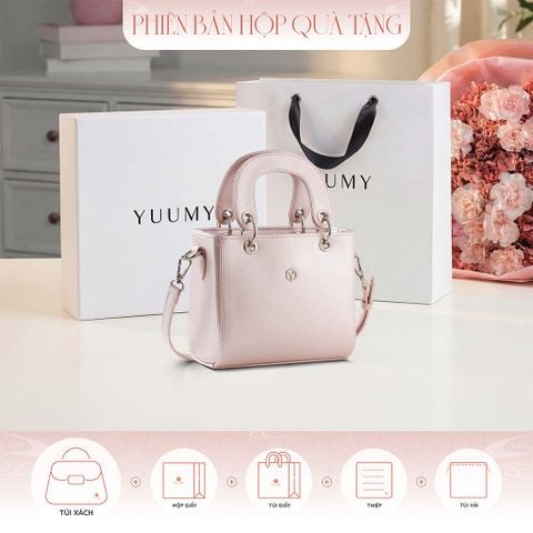 Hộp quà tặng túi xách nữ Yuumy YTX24 Màu Hồng ngọc trai