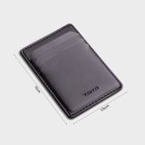  Ví Trita (Thời trang nam đựng namecard - Ví da Liberal RVN09D) màu đen 