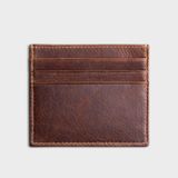  Ví nam da bò Trita (Thời trang nam đựng namecard - Ví da RVN12N) màu nâu 