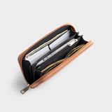  Ví Trita (Thời trang nữ dáng dài cao cấp - Ví da RV82B) màu bò 