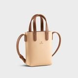  Túi Yuumy (Thời trang nữ dáng chữ nhật mini - Túi đeo chéo da Bergen YN305K) màu kem 