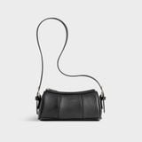  Túi Yuumy (Thời trang nữ dáng trụ năng động - Túi đeo vai da Seasand YN308D) màu đen 