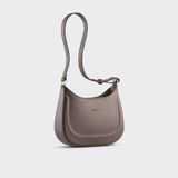  Túi Trita (Thời trang nữ phối họa tiết viền chỉ size 21 - Túi đeo vai da RHN256N) màu nâu 