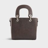  Túi Trita (Thời trang nữ quai bản to cỡ nhỏ - Túi xách da RTX24N) màu nâu 