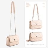  Hộp quà tặng túi đeo chéo nữ Yuumy YN279 Màu Hồng Dâu 