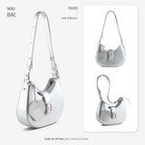  Hộp quà tặng túi đeo vai nữ Yuumy YN320 Màu Bạc 