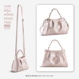  Hộp quà tặng túi đeo chéo nữ Yuumy YN289 Màu Hồng ngọc trai 