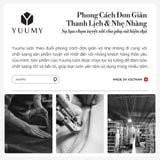  Hộp quà tặng túi đeo chéo nữ Yuumy YN252 Màu Đen 