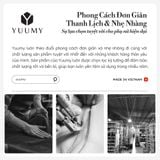  Hộp quà tặng túi đeo chéo nữ Yuumy YN254 Màu Kem 