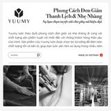  Hộp quà tặng túi đeo vai nữ Yuumy YN256 Màu Hồng Dâu 