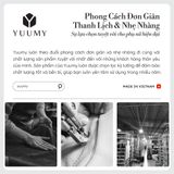  Hộp quà tặng túi đeo chéo nữ Yuumy YN212 Màu Đen 