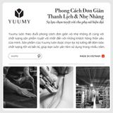  Hộp quà tặng túi đeo chéo nữ Yuumy YN212 Màu Kem 