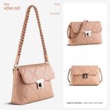  Hộp quà tặng túi đeo vai nữ Yuumy YN255 Màu Hồng đất 