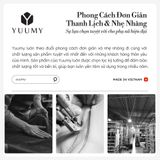  Hộp quà tặng túi đeo chéo nữ Yuumy YN261 Màu Kem 