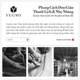  Hộp quà tặng túi đeo chéo nữ Yuumy YN261 Màu Hồng Dâu 