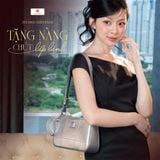  Hộp quà tặng túi đeo chéo nữ Yuumy YN311 Màu Đen ngọc trai 