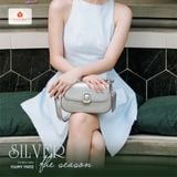  Hộp quà tặng túi đeo chéo nữ Yuumy YN312 Màu Bạc 