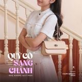  Hộp quà tặng túi đeo chéo nữ Yuumy YN254 Màu Kem 