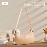  Hộp quà tặng túi đeo vai nữ Yuumy YN358 Màu Kem 