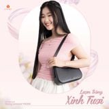 Hộp quà tặng túi đeo vai nữ Yuumy YN266 Màu Kem 